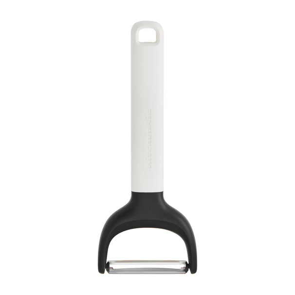 KitchenAid Y-Peeler Classic Porcelain White Stainless Steel 17.5cm - Vegetable peeler