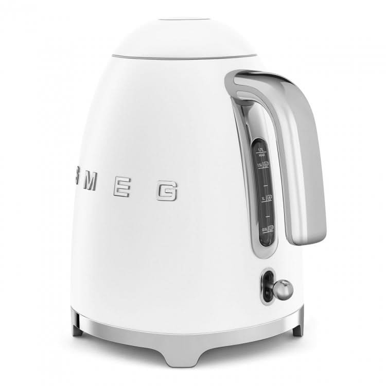 SMEG Kettle - 2400 W - matte white - 1.7 liters - KLF03WHMEU