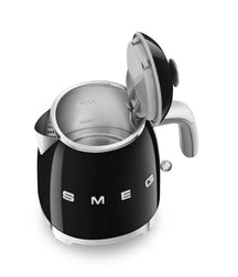 SMEG Kettle Mini - 1400 W - black - 800 ml - 3 cups - KLF05BLEU