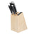 KitchenAid Knife Block Gourmet Birchwood 6-piece - Integrated Knife Sharpener