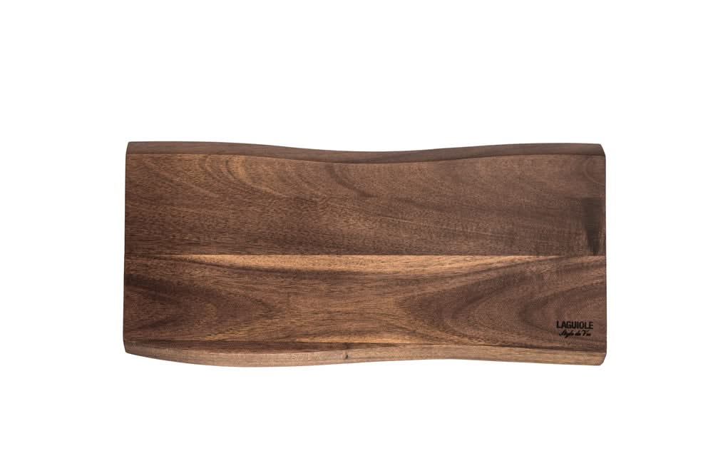 Laguiole Style de Vie Cheese knives with Plank Premium Line - Black