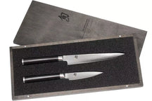 Kai Knife Set Shun Classic - 32 layers damask steel - (office knive + Universal Knife) 2-piece - DMS-210