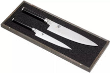 Kai Knife Set Shun Classic - 32 layers damask steel - (Utility knife + Chef's knife) 2-piece - DMS-220