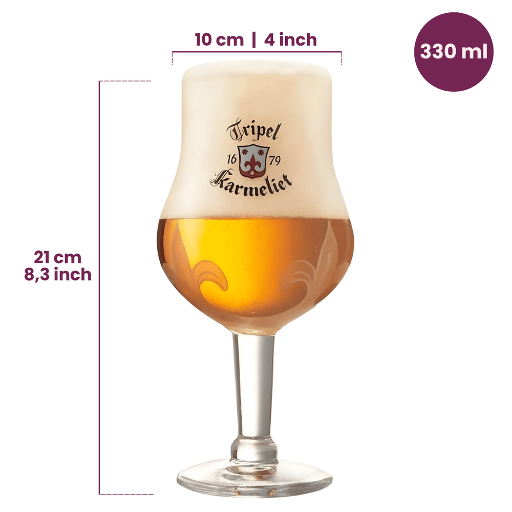 Karmeliet Beer glasses - 330 ml - 6 pieces
