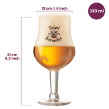 Karmeliet Beer glasses - 330 ml - 6 pieces