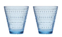 Iittala Glasses Kastehelmi - Aqua - 300 ml - 2 pieces