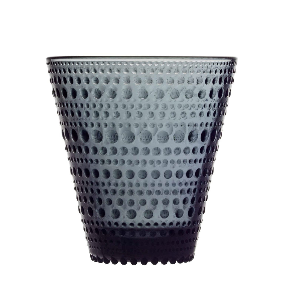 Iittala Glasses Kastehelmi - Dark gray - 300 ml - 2 pieces