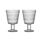 Iittala Glasses Kastehelmi - Clear - 260 ml - 2 pieces