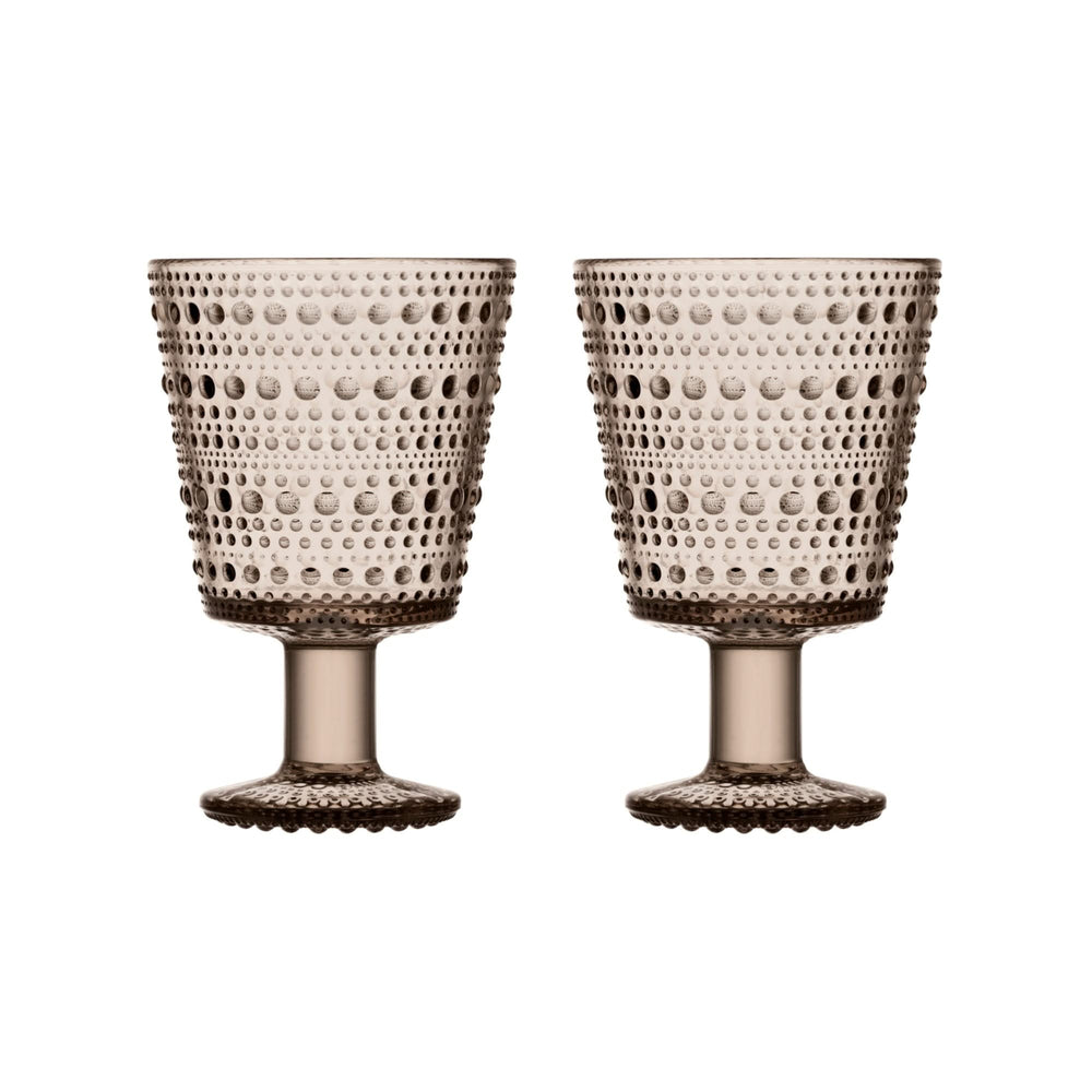 Iittala Glasses Kastehelmi - Linen - 260 ml - 2 pieces