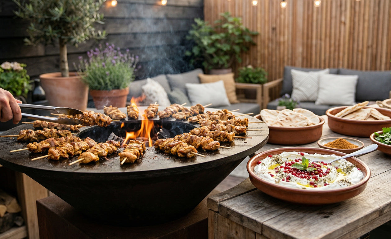 Spicy, juicy, and perfectly balanced with tangy, creamy labneh. Comfort food with a refined twist