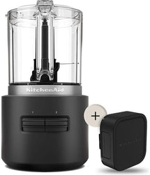 KitchenAid Chopper - Cordless + Removable 12V battery - 5KFCR531BM - Black