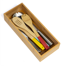 Cookinglife Cutlery tray - Bamboo - 38 x 15 x 7 cm
