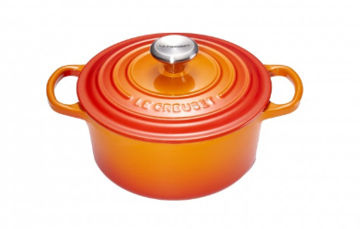 Le Creuset Casserole Signature - Orange red - ø 18 cm / 1.8 liters