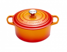 Le Creuset Casserole Signature - Orange red - ø 20 cm / 2.4 liter