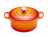 Le Creuset Casserole Signature - Orange red - ø 22 cm / 3.3 liters