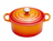 Le Creuset Casserole Signature - Orange red - ø 24 cm / 4.2 liters