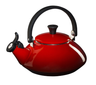 Le Creuset Whistling kettle Zen - Cherry red - 1.5 liter -induction suitable-