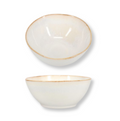 Salt & Pepper Soup Bowls / Bowls Artisan White ø 17 cm - 4 Pieces