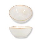 Salt & Pepper Soup Bowls / Bowls Artisan White ø 17 cm - 4 Pieces