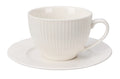 Cookinglife Cup and Saucer Siaki New Bone - Porcelain - 240 ml - 6 pieces