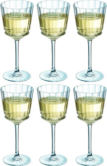 Cristal d'Arques White Wine Glasses Macassar - 250 ml - 6 pieces