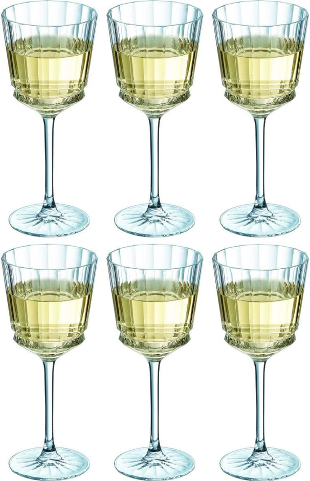 Cristal d'Arques White Wine Glasses Macassar - 250 ml - 6 pieces