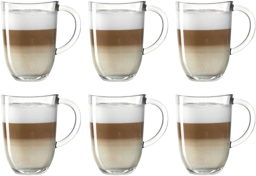 Leonardo Latte Macchiato Glasses Napoli 380 ml - 6 pieces - Heat Resistant