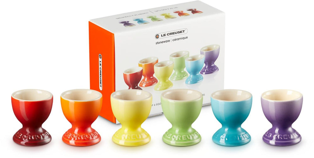 Le Creuset Egg cups Rainbow - 6 pieces