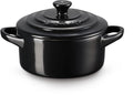 Le Creuset Serving pan / Mini Casserole Signature - Ebony black - ø 10 cm / 250 ml