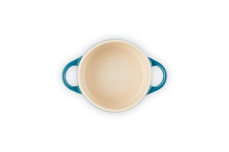 Le Creuset Serving pan / Mini Casserole Signature - Deap Teal - ø 10 cm / 250 ml