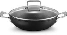 Le Creuset sauté pan - Sauteuse - with lid - Les Forgées TNS - ø 24 cm / 2.3 liters - standard non-stick coating