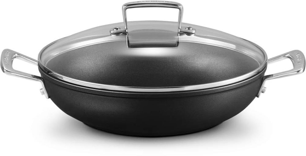 Le Creuset sauté pan - Sauteuse - with lid - Les Forgées TNS - ø 26 cm / 2.7 liters - standard non-stick coating