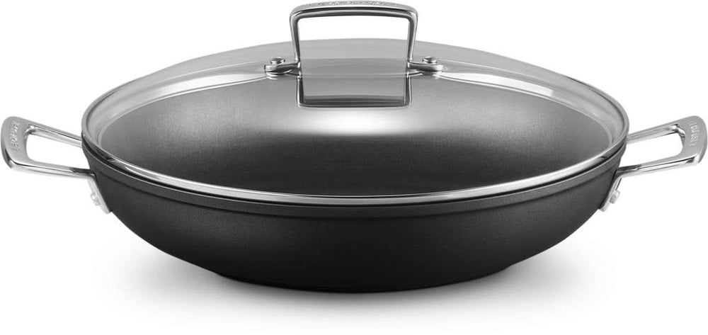 Le Creuset sauté pan - Sauteuse - with lid - Les Forgées TNS - ø 30 cm / 3.6 liters - standard non-stick coating