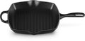 Le Creuset Grill pan Signature - Matte Black -26 x 26 cm - enameled non-stick coating