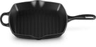 Le Creuset Grill pan Signature - Matte Black -26 x 26 cm - enameled non-stick coating