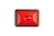 Le Creuset Butter dish - cherry red