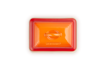 Le Creuset Butter dish - Orange red