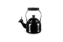 Le Creuset Whistling kettle Demi - Ebony black - 1.1 liter - induction suitable -.