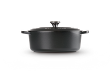 Le Creuset Casserole Signature - Oval - Matte Black - ø 29 cm / 4.7 liter