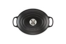 Le Creuset Casserole Signature - Oval - Matte Black - ø 29 cm / 4.7 liter