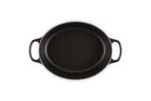 Le Creuset Casserole Signature - Oval - Matte Black - ø 27 cm / 4.1 liter