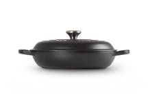 Le Creuset Casserole Signature - Campagnard - Matte Black - ø 30 cm / 3.5 liter