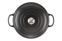 Le Creuset Casserole Signature - Campagnard - Matte Black - ø 30 cm / 3.5 liter