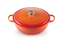 Le Creuset Casserole Signature - Marmite - Orange red - ø 32 cm / 7 liters