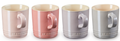 Le Creuset Mugs - Metallic Pastel - 350 ml - 4 pieces.