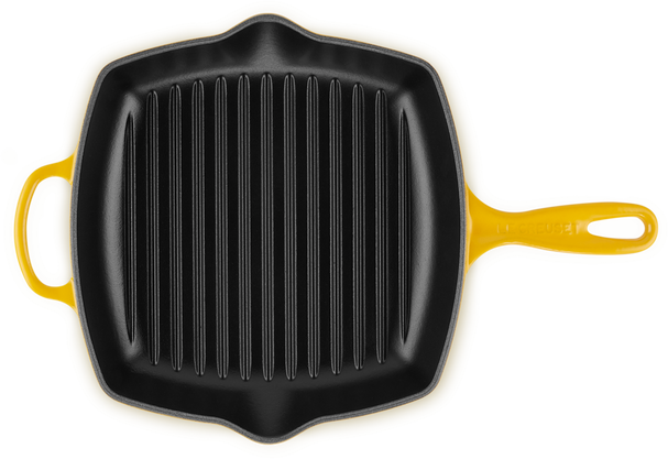 Le Creuset Grill pan Signature - Nectar - 26 x 26 cm - enameled non-stick coating