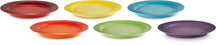 Le Creuset breakfast plate / Dessert plate - Rainbow - ø 22 cm - 6 pieces