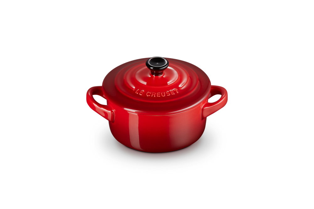 Le Creuset Serving pan / Mini Casserole Signature - cherry red - ø 10 cm / 250 ml