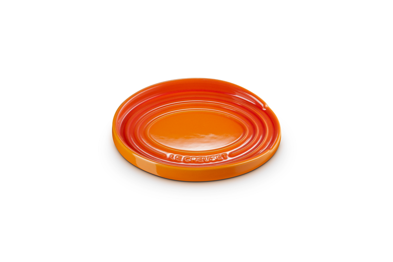 Le Creuset Spoon holder - Oval - Orange Red