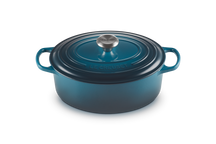 Le Creuset Casserole Signature - Oval - Deap Teal - ø 29 cm / 4.7 liters